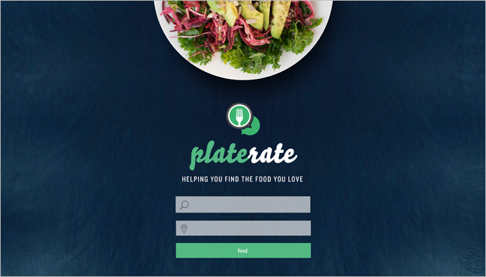 platerate_food_application